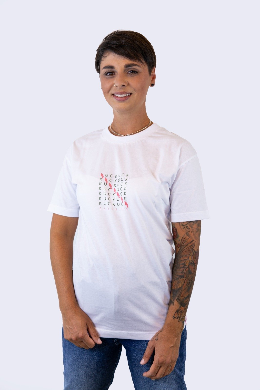 7 Days Shirt Woman White - LEOPOLT X KUCKUCK