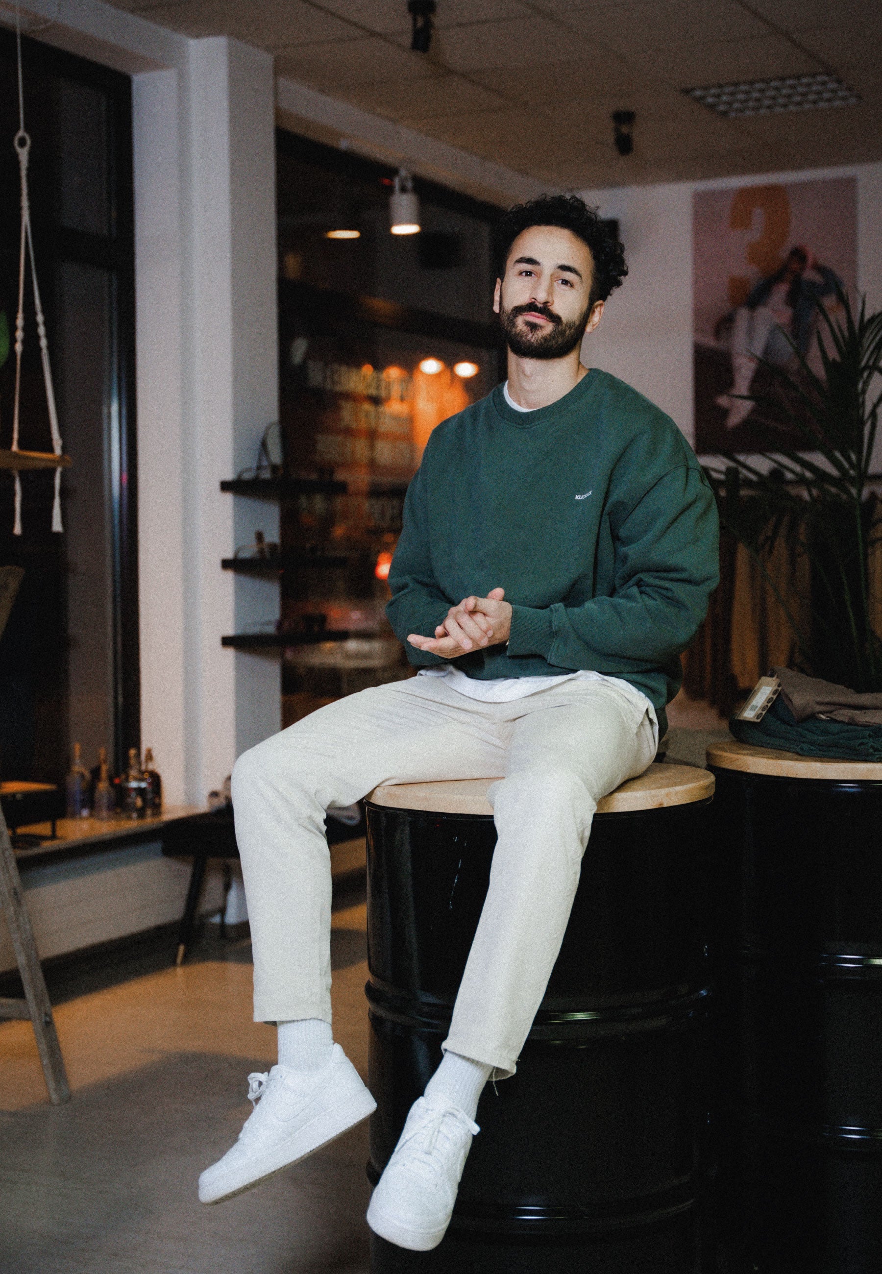 Basic Print Sweater Regular Fit - LEOPOLT & KUCKUCK