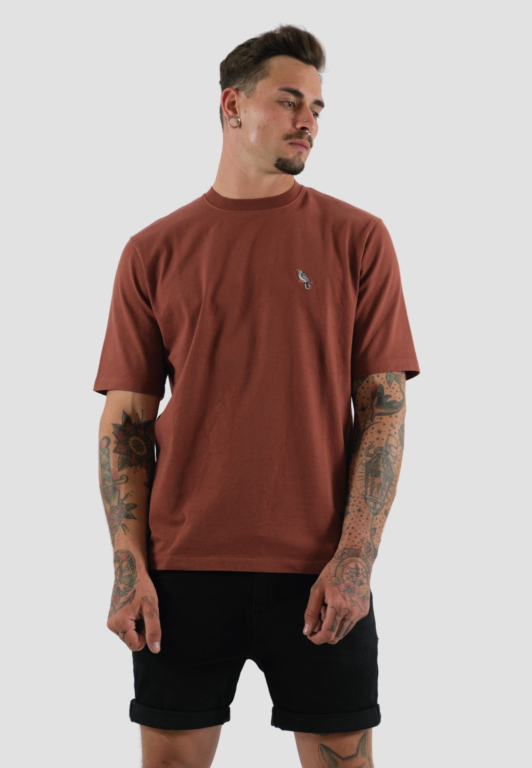 Basic Shirt mit Stick - Unisex - LEOPOLT & KUCKUCK