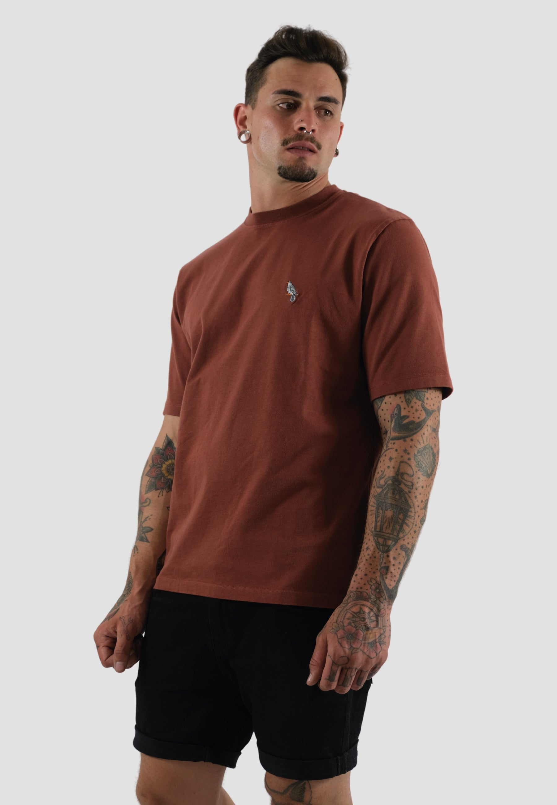 Basic Shirt mit Stick - Unisex - LEOPOLT & KUCKUCK