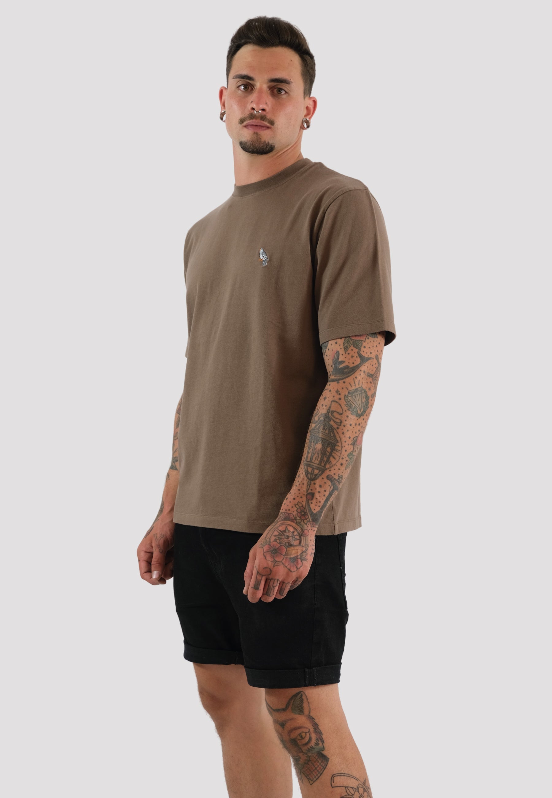 Basic Shirt mit Stick - Unisex - LEOPOLT & KUCKUCK