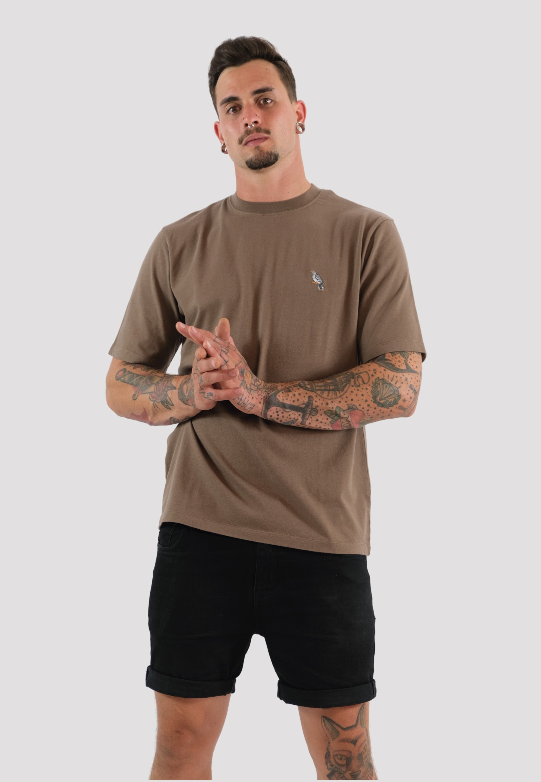 Basic Shirt mit Stick - Unisex - LEOPOLT & KUCKUCK