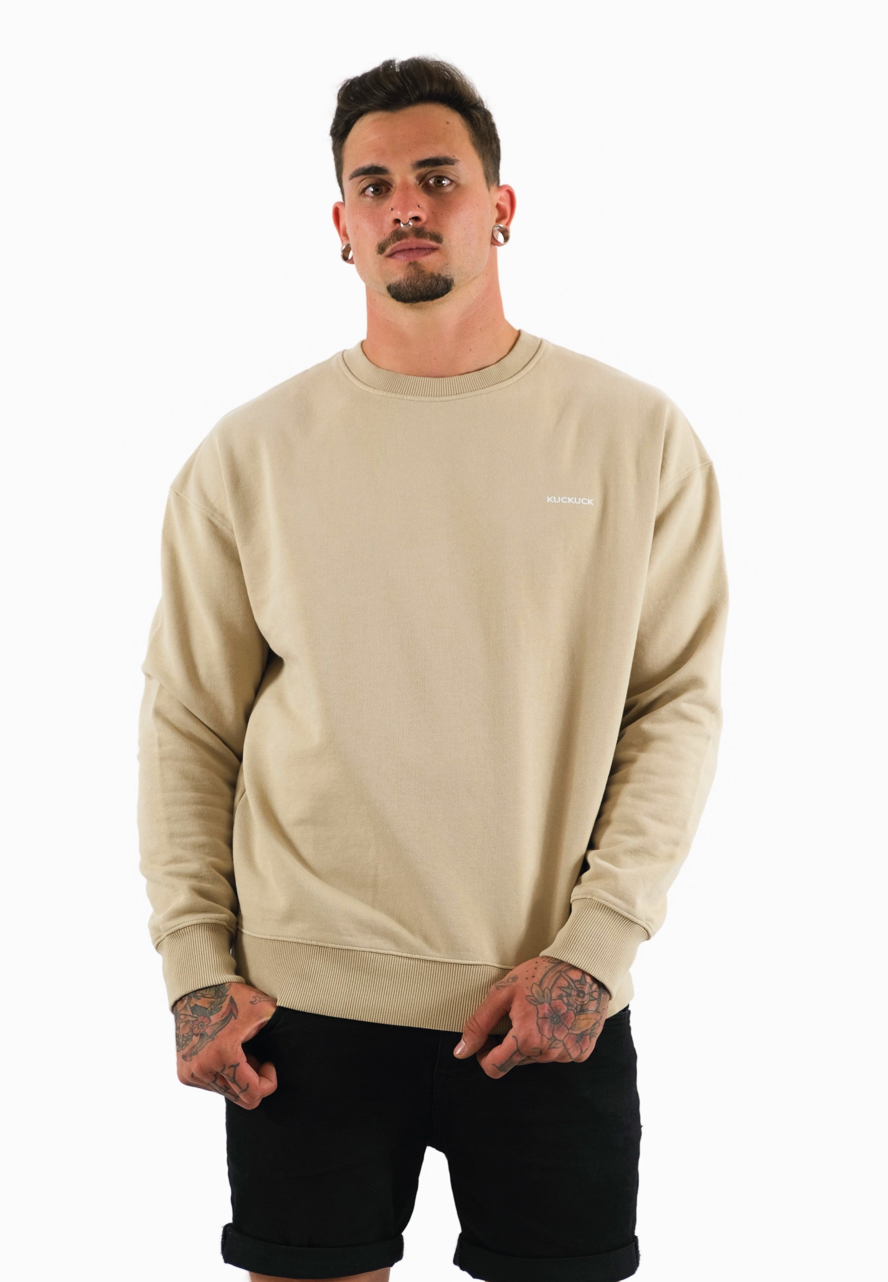 Basic Sweater mit Druck - Unisex - LEOPOLT & KUCKUCK