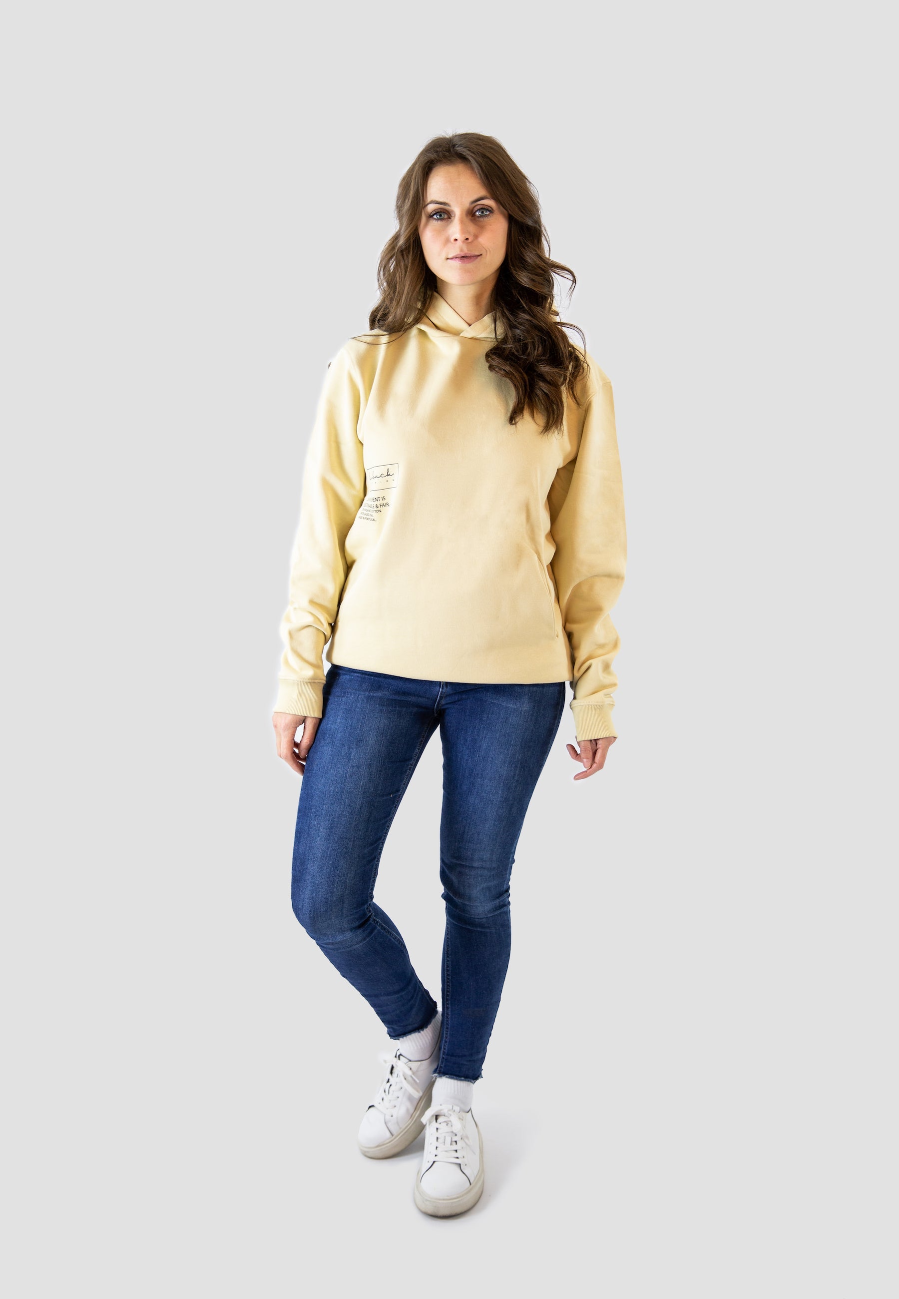 Bio-Baumwolle Hoodie Unisex - Soy Bean Movement Print - LEOPOLT x KUCKUCK