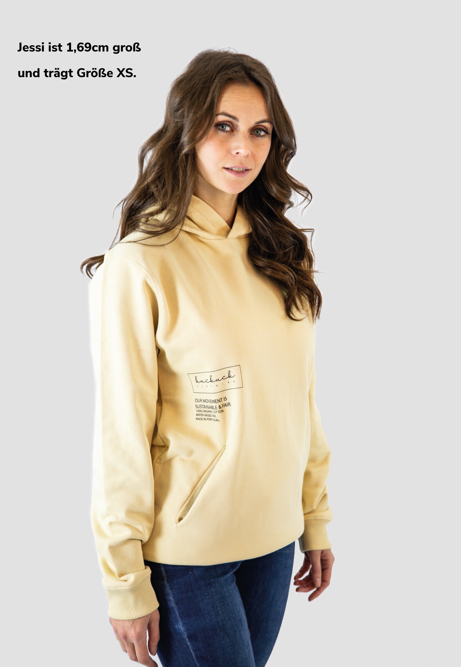 Bio-Baumwolle Hoodie Unisex - Soy Bean Movement Print - LEOPOLT x KUCKUCK