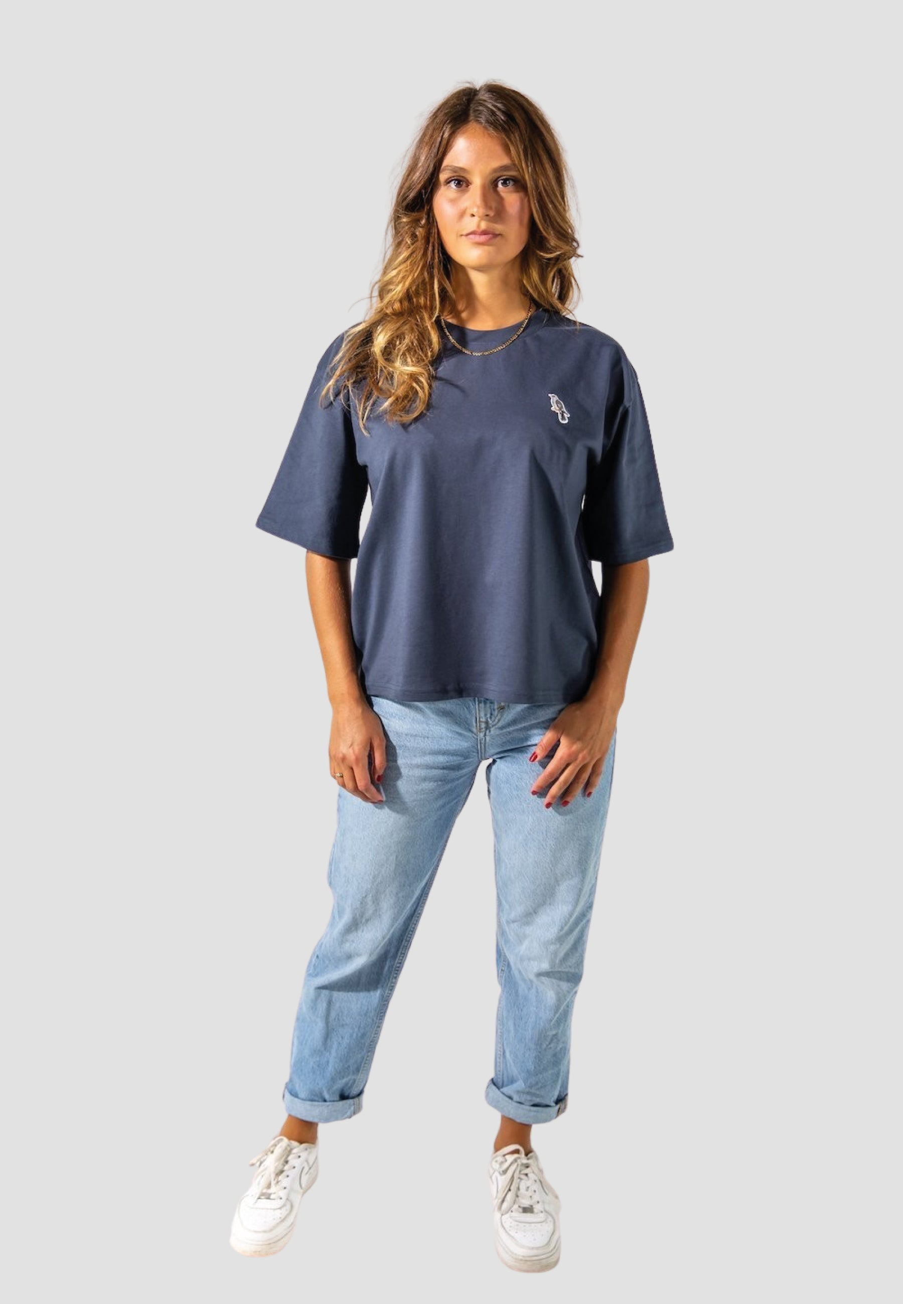 Inkwell Basic Line Woman Crop Shirt - LEOPOLT x KUCKUCK