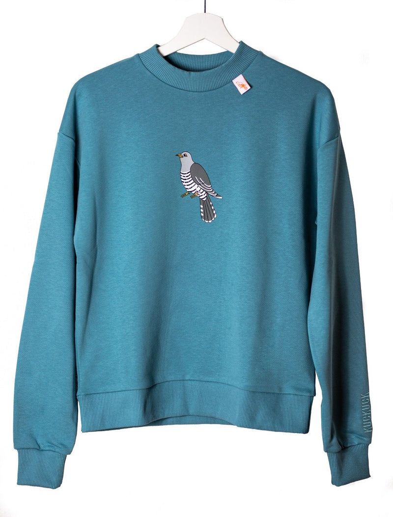 Print Sweater Woman Blue - LEOPOLT X KUCKUCK