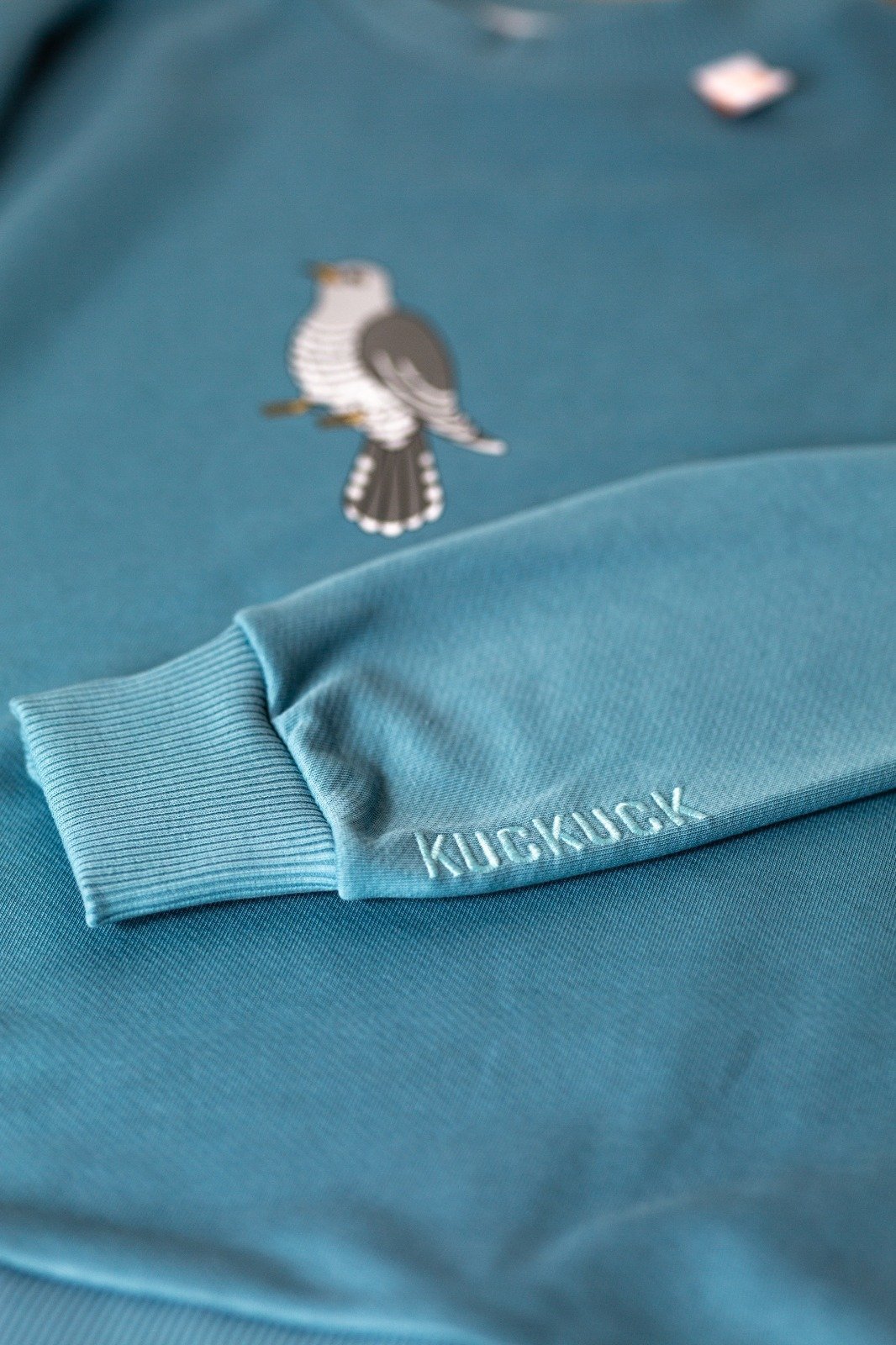 Print Sweater Woman Blue - LEOPOLT X KUCKUCK
