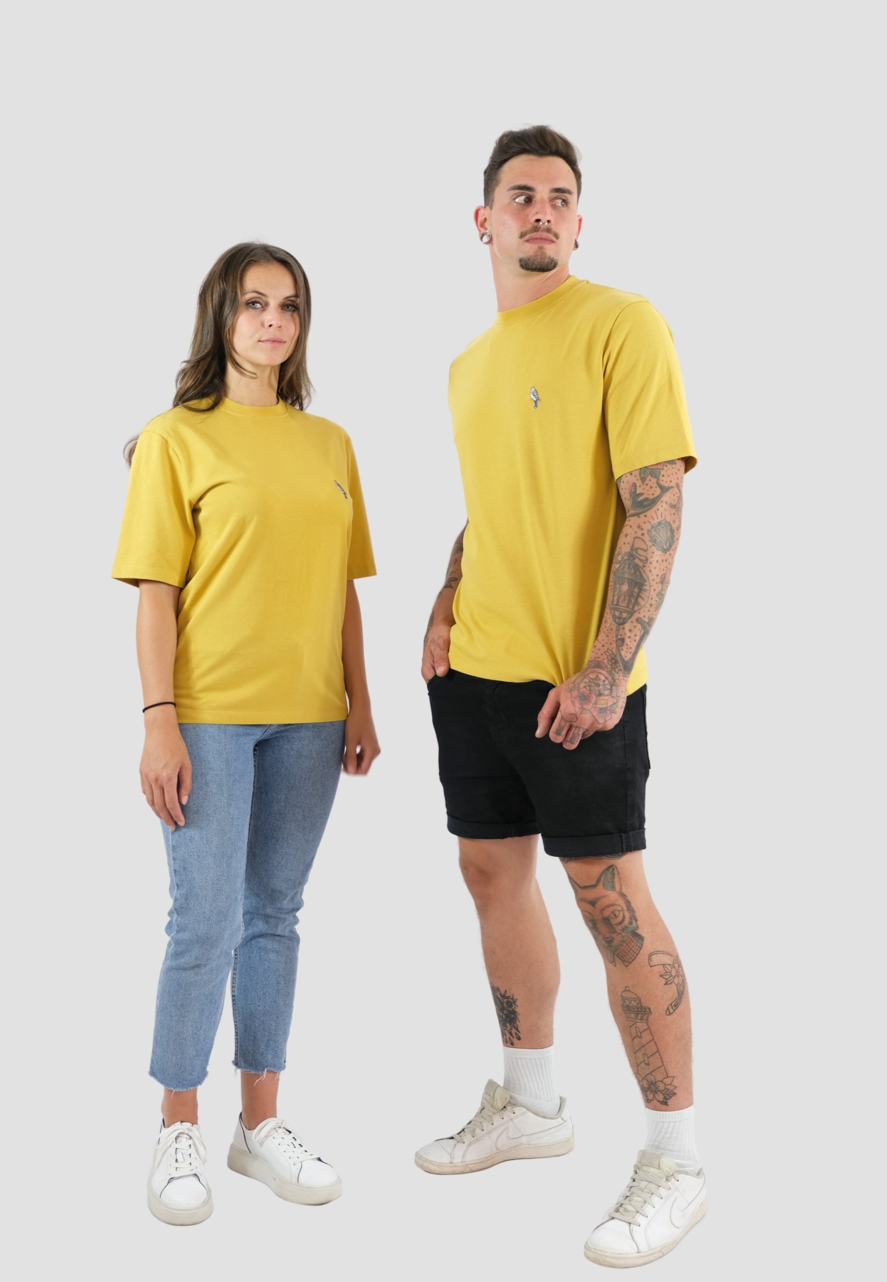 Basic Shirt mit Stick - Unisex - LEOPOLT & KUCKUCK