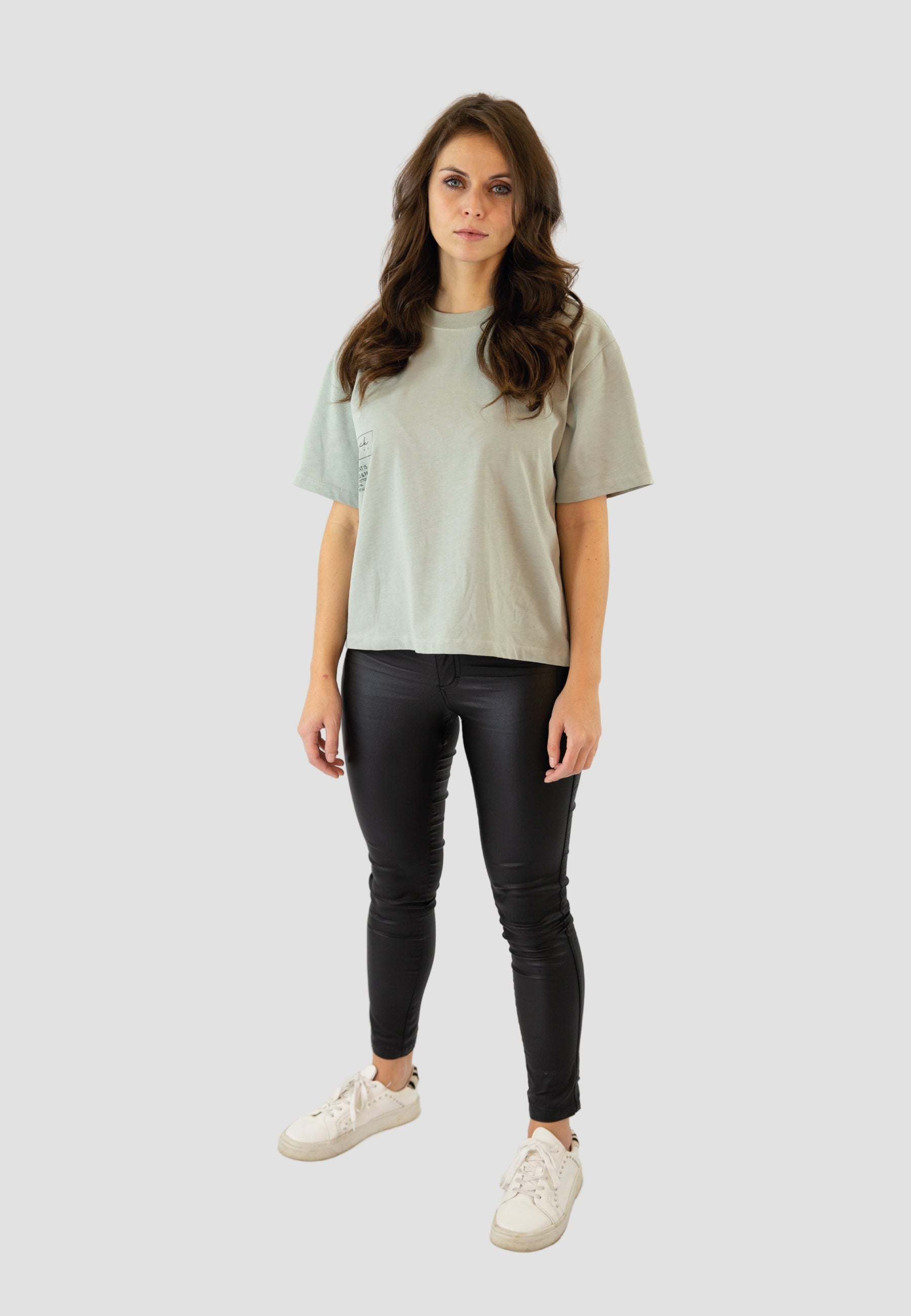 Bio-Baumwolle T-Shirt Damen - Wrought Iron Movement Print - LEOPOLT x KUCKUCK