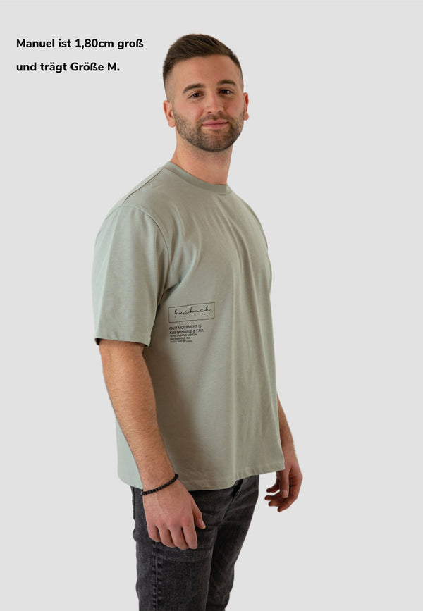Bio-Baumwolle T-Shirt Unisex - Wrought Iron Movement Print - LEOPOLT x KUCKUCK