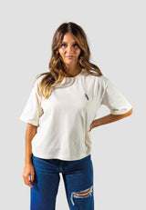 Buttercream Basic Line Woman Crop Shirt - LEOPOLT x KUCKUCK