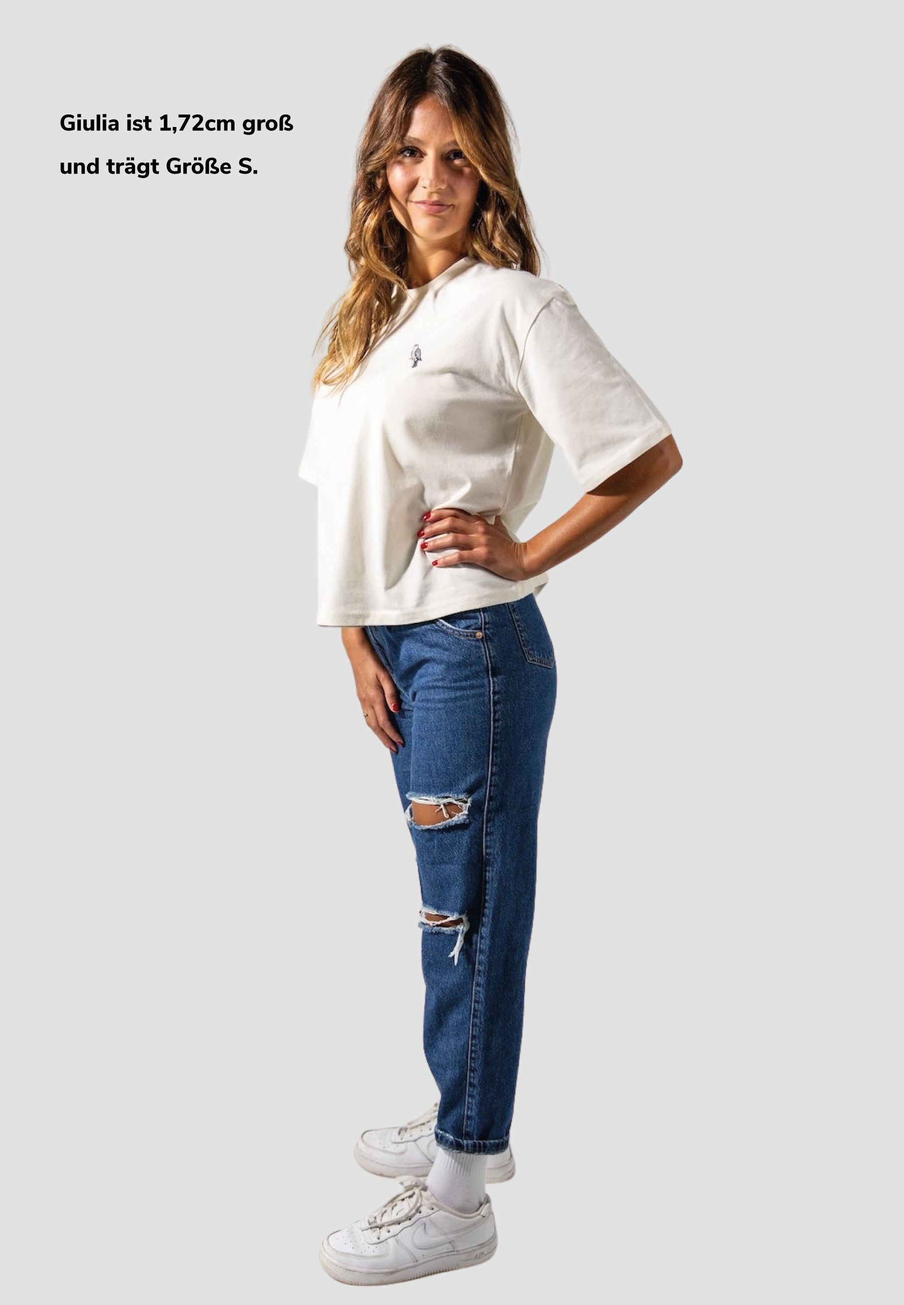 Buttercream Basic Line Woman Crop Shirt - LEOPOLT x KUCKUCK