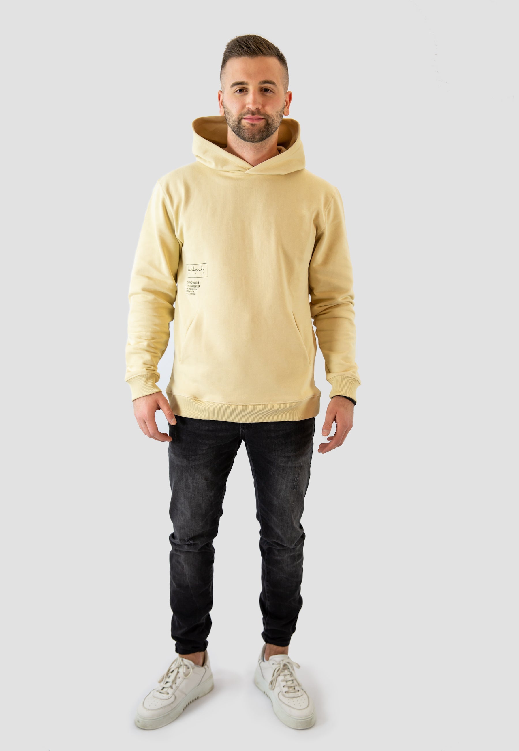 Hoodie Unisex - Soy Bean Movement Print aus Bio-Baumwolle - LEOPOLT & KUCKUCK