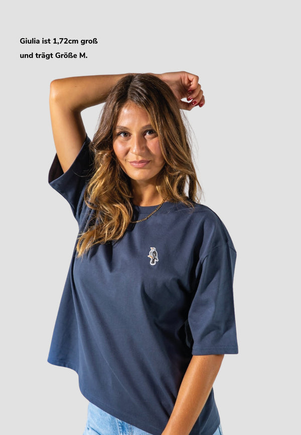 Inkwell Basic Line Woman Crop Shirt - LEOPOLT x KUCKUCK