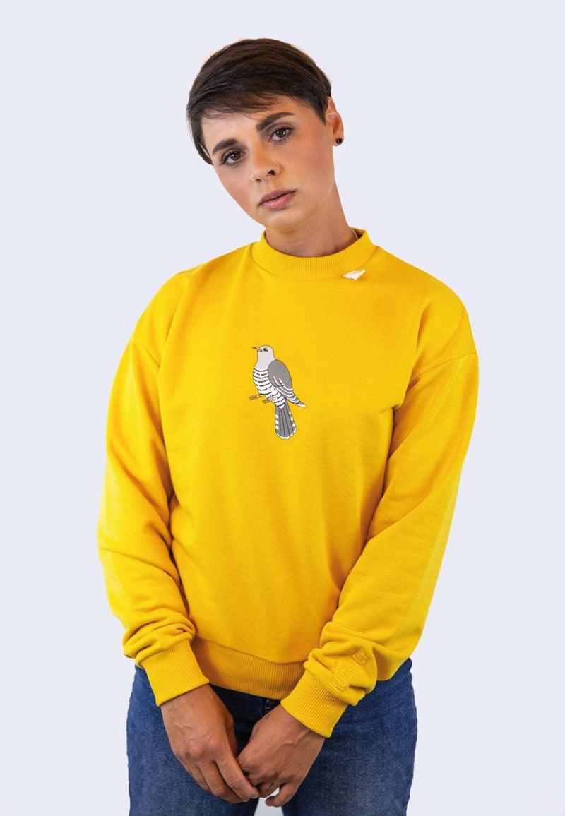 Print Sweater Woman Yellow - LEOPOLT & KUCKUCK