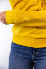 Print Sweater Woman Yellow - LEOPOLT X KUCKUCK